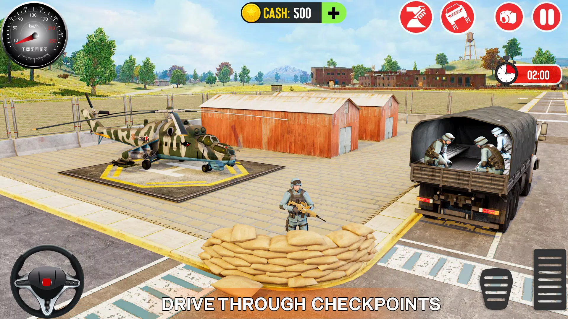 Army Car Games Truck Driving應用截圖第3張