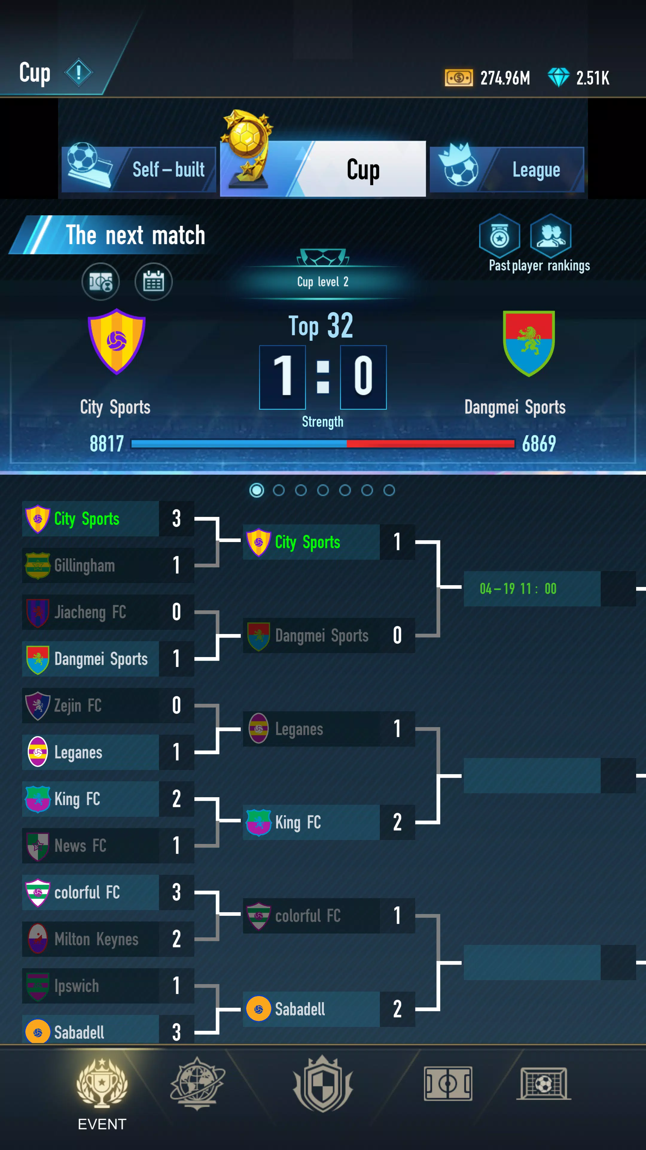 Football Career - Soccer games ဖန်သားပြင်ဓာတ်ပုံ 1