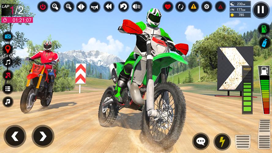Dirt Bike Stunt - Bike Racing Captura de pantalla 3
