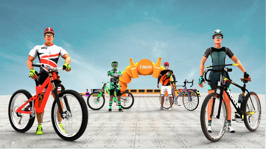 BMX Bicycle Stunts: Cycle Game Capture d'écran 3