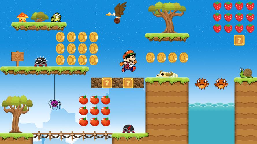 Super Nob Run:Adventure Jungle Ekran Görüntüsü 1