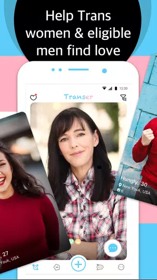 Transgender Dating: Meet Trans & Crossdresser Chat ภาพหน้าจอ 2