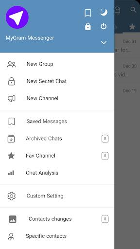MyGram - messenger Schermafbeelding 0