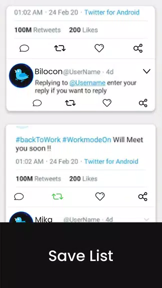 Fake Tweet-Post Creator Tangkapan skrin 3