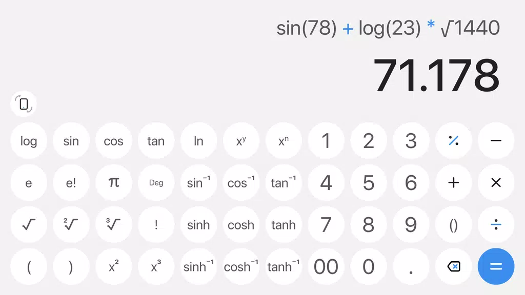 Simple Calculator for Android ภาพหน้าจอ 2