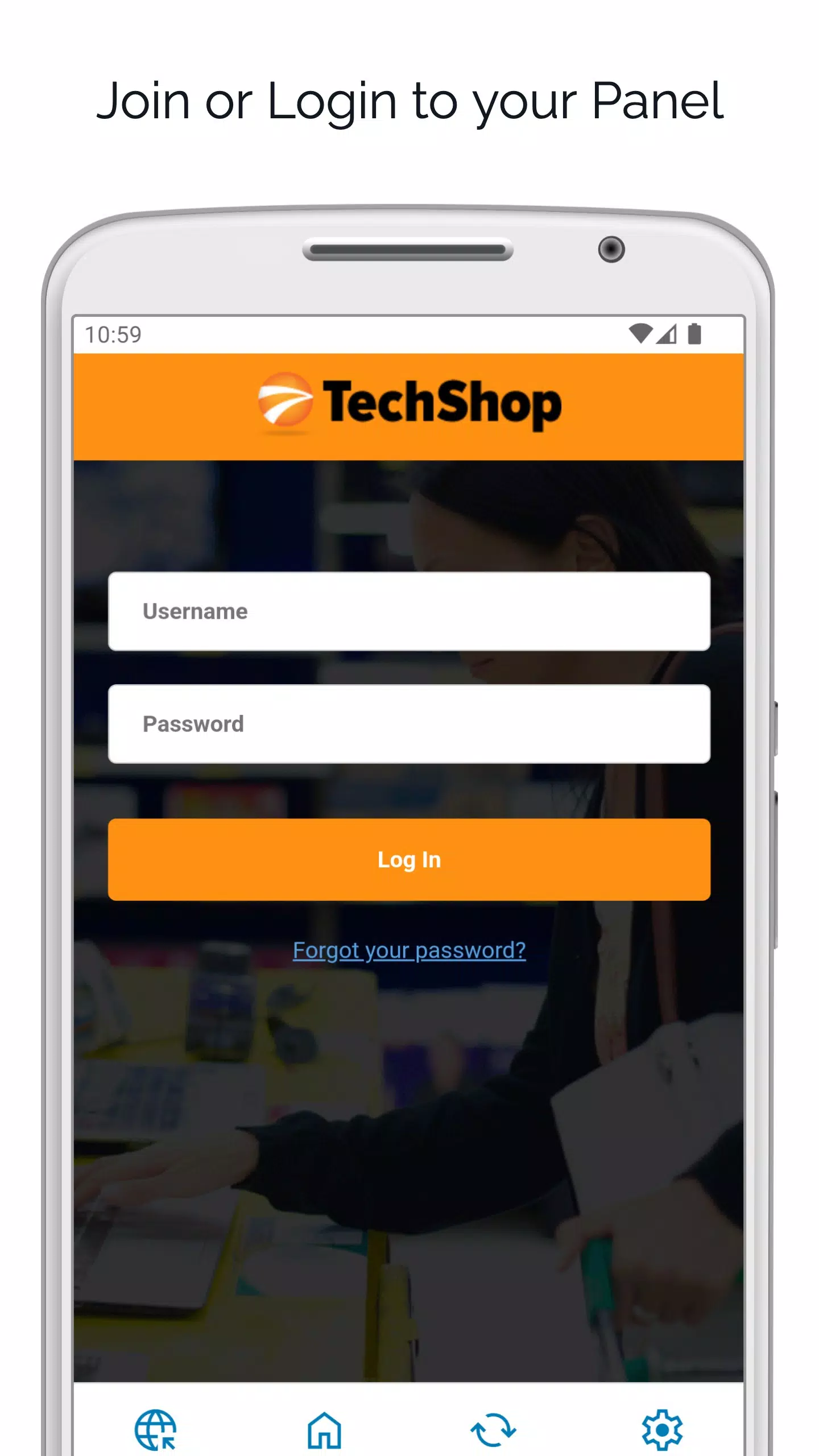 Mobile Panel ภาพหน้าจอ 0