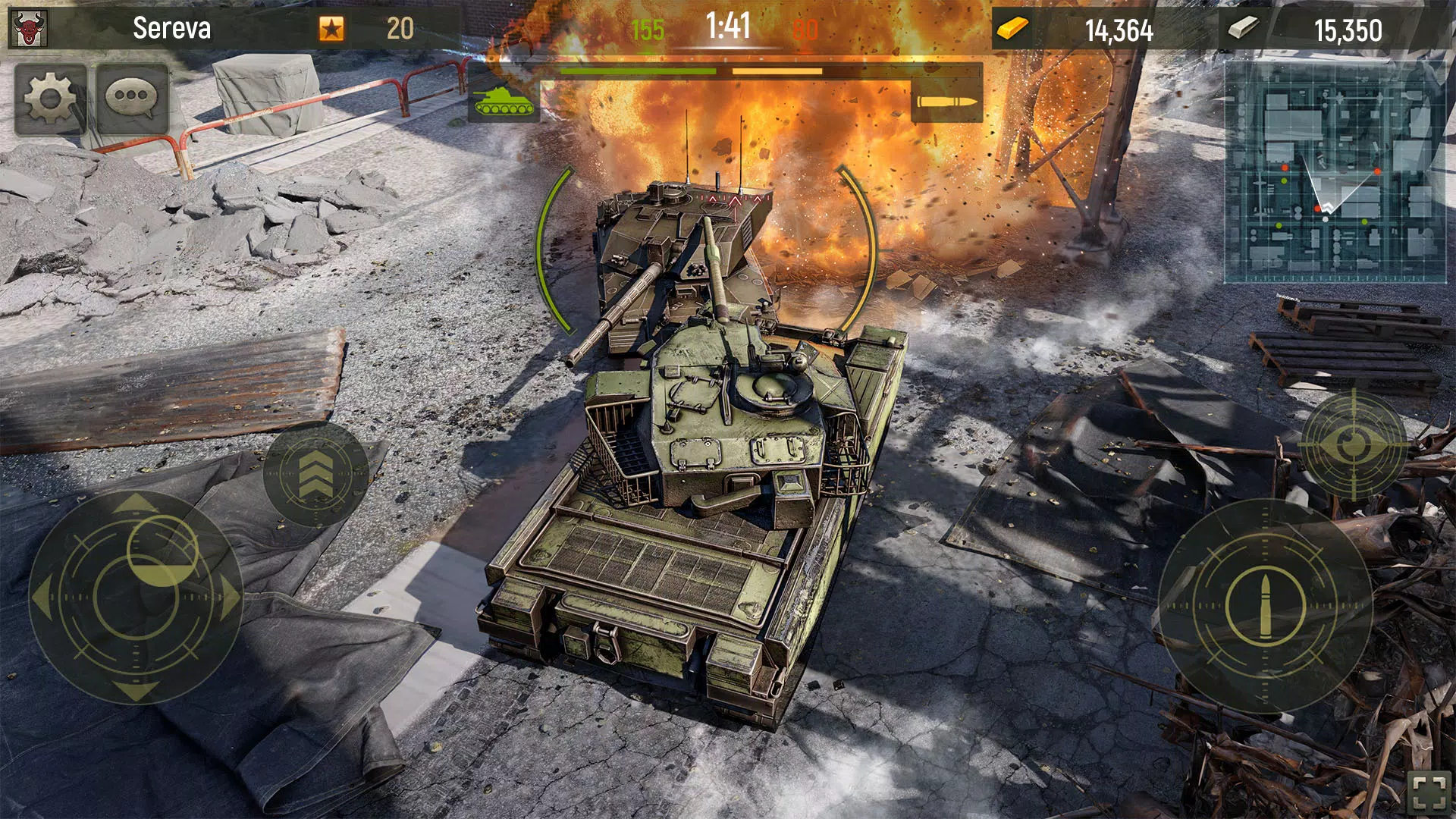 Grand Tanks: WW2 Tank Games Screenshot 1