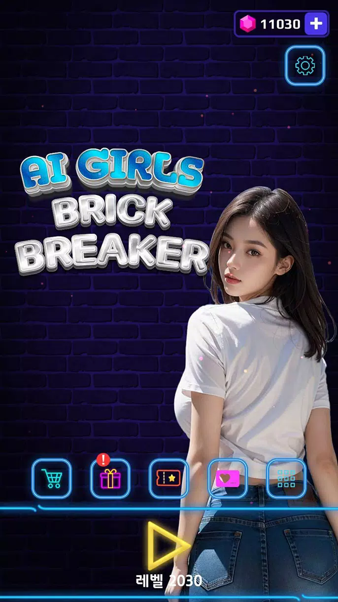 Brick Breaker - AI Girls Schermafbeelding 0
