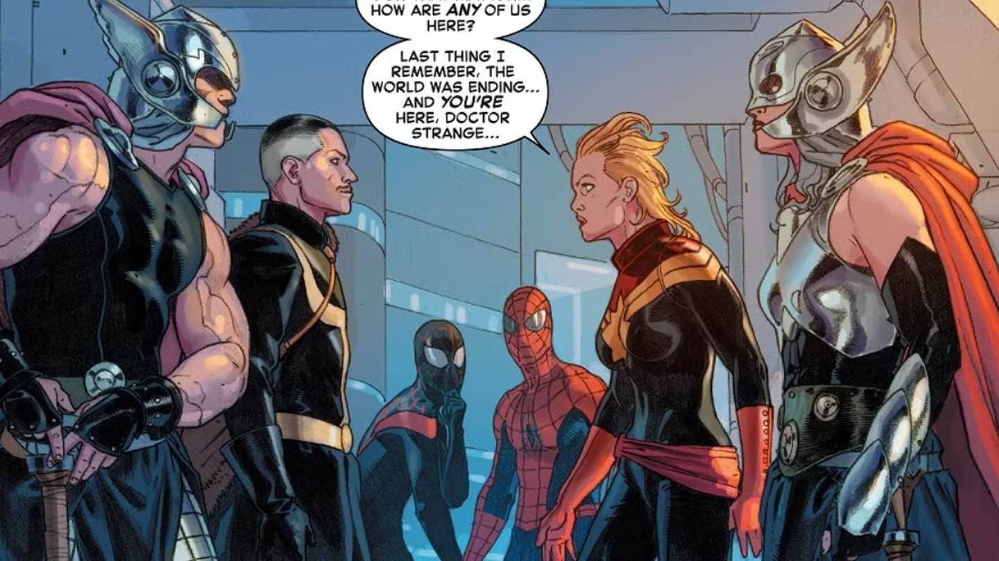 Secret-Wars-Comicbuch-Cover mit Doctor Doom