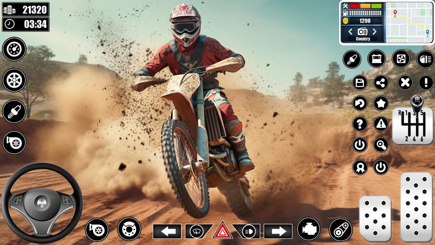 Dirt Bike Stunt - Bike Racing Captura de pantalla 0