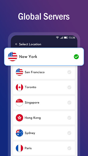 Rapid VPN - Free & Fast & Unlimited Security Proxy স্ক্রিনশট 1