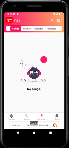 Schermata Yt5s.io Music Downloader 2