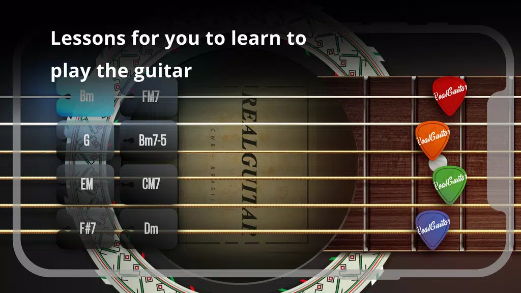 Real Guitar: acoustic electric Schermafbeelding 1