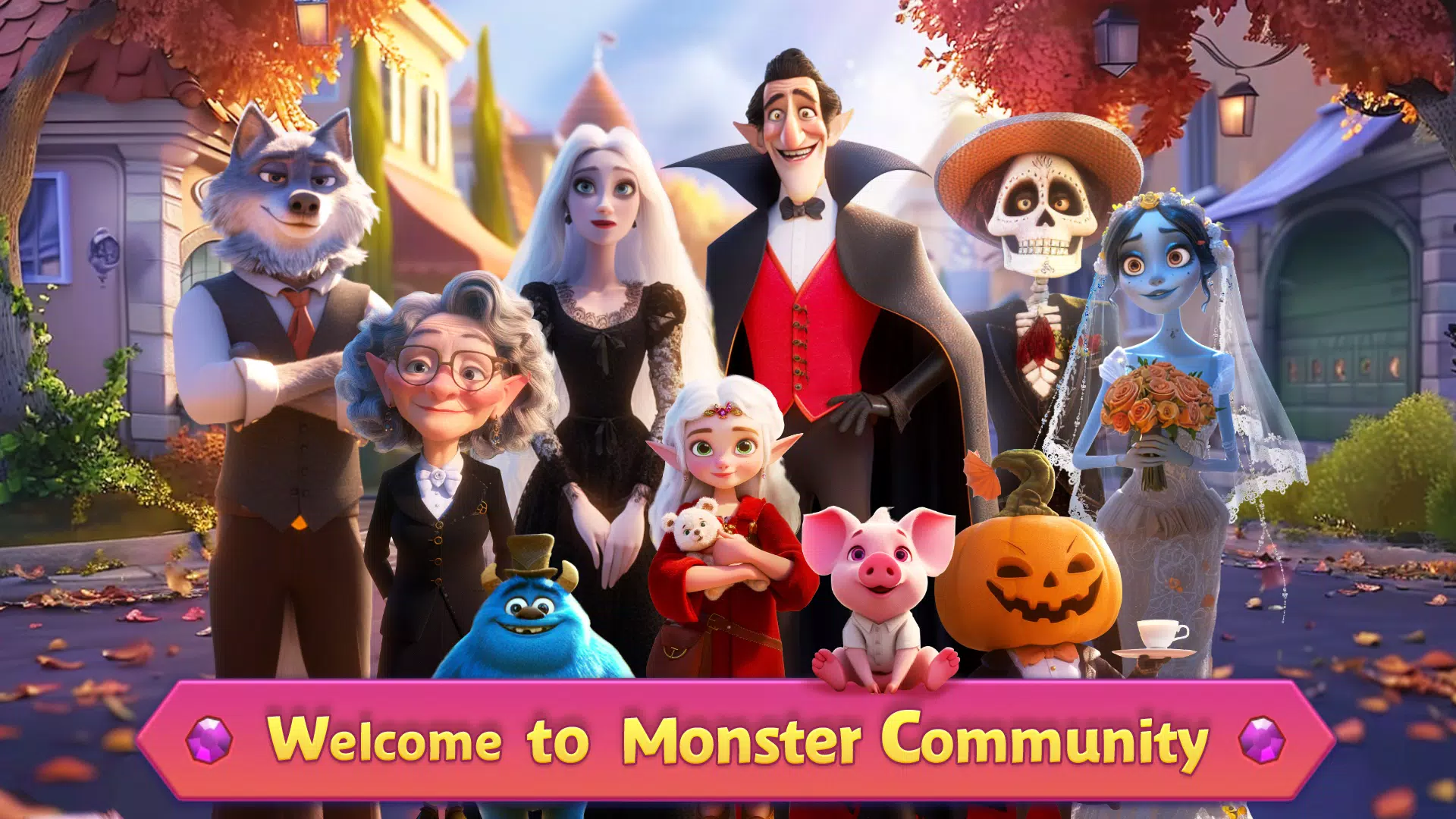 Merge Vampire: Monster Mansion應用截圖第0張