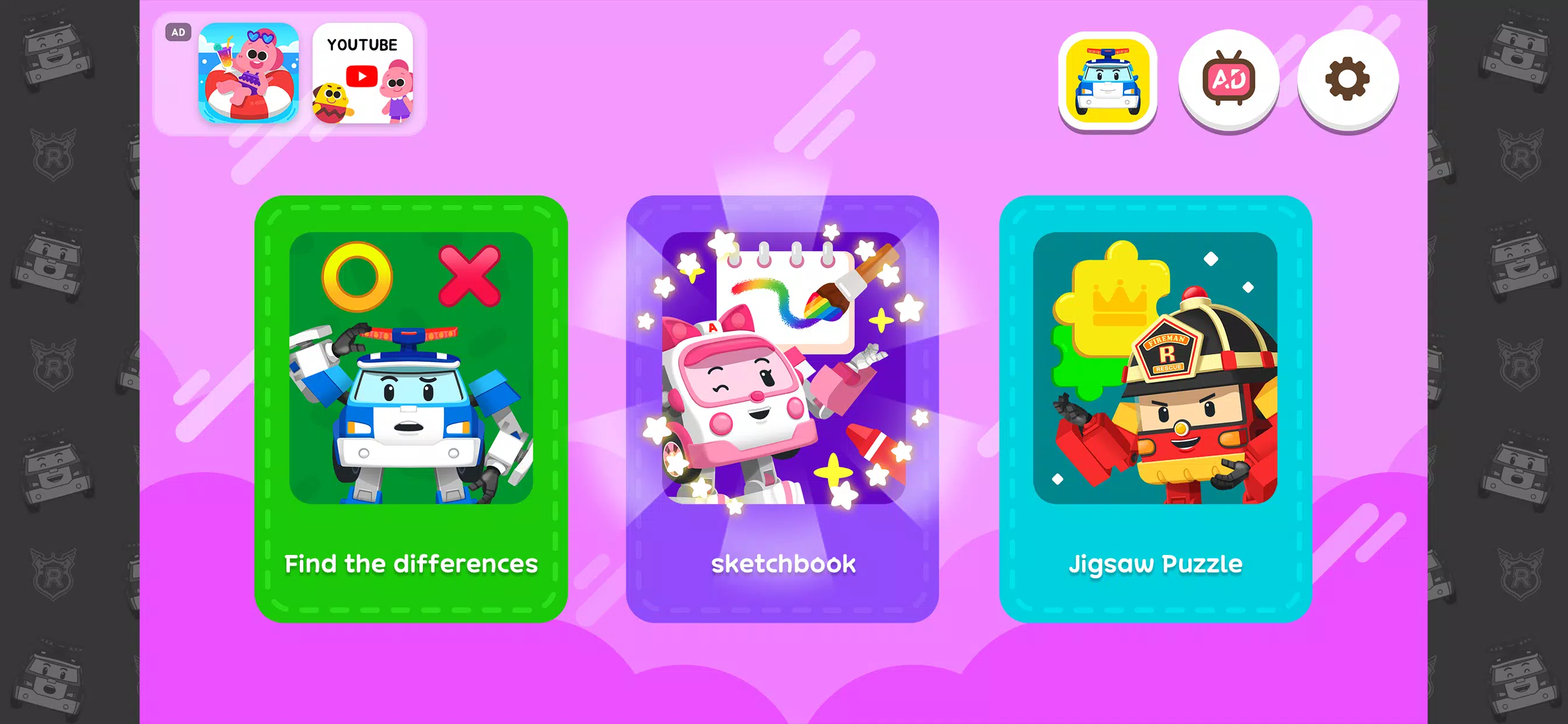 Poli Coloring & Games - Kids應用截圖第0張