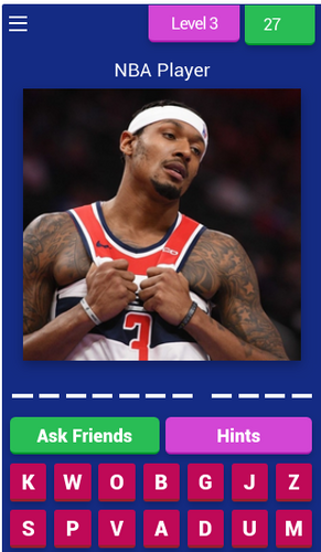 Guess The Basketball Player - NBA Quiz應用截圖第3張