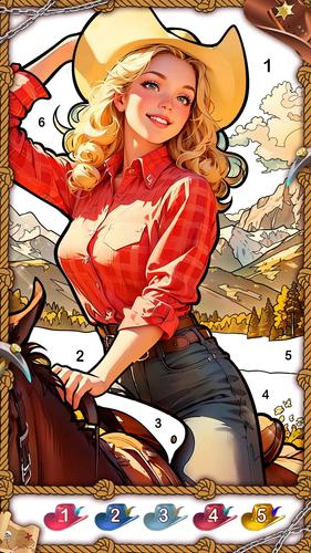 The West Coloring Games應用截圖第0張