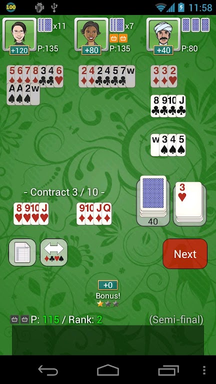 Contract / Shanghai Rummy Free 스크린샷 0