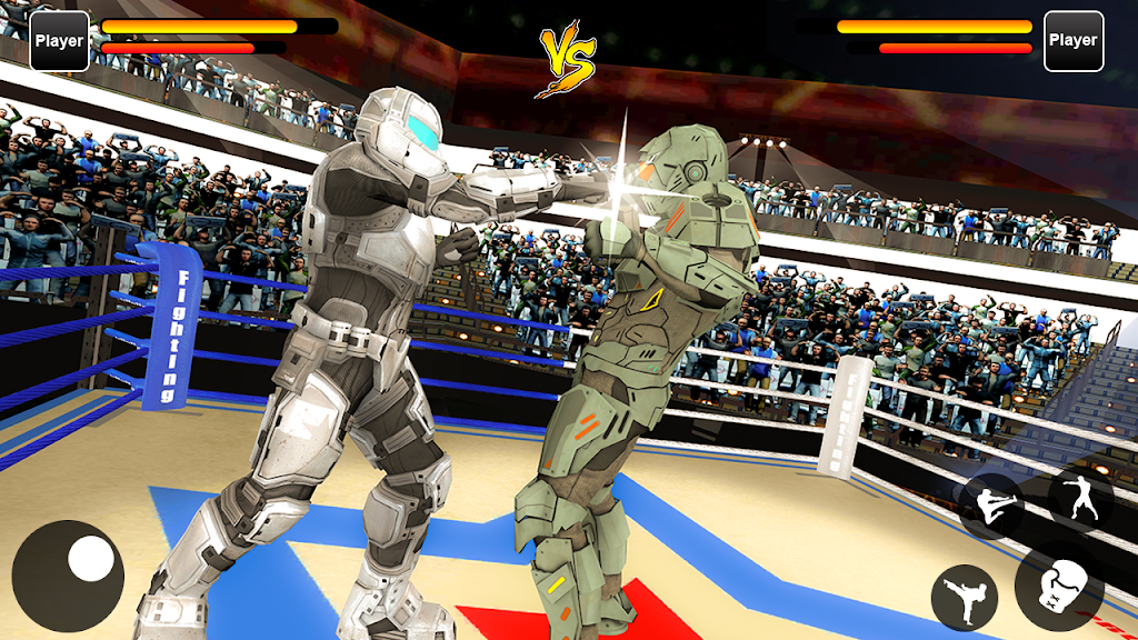 Robot Ring Fighting Real Robot VS Superhero Robot स्क्रीनशॉट 0