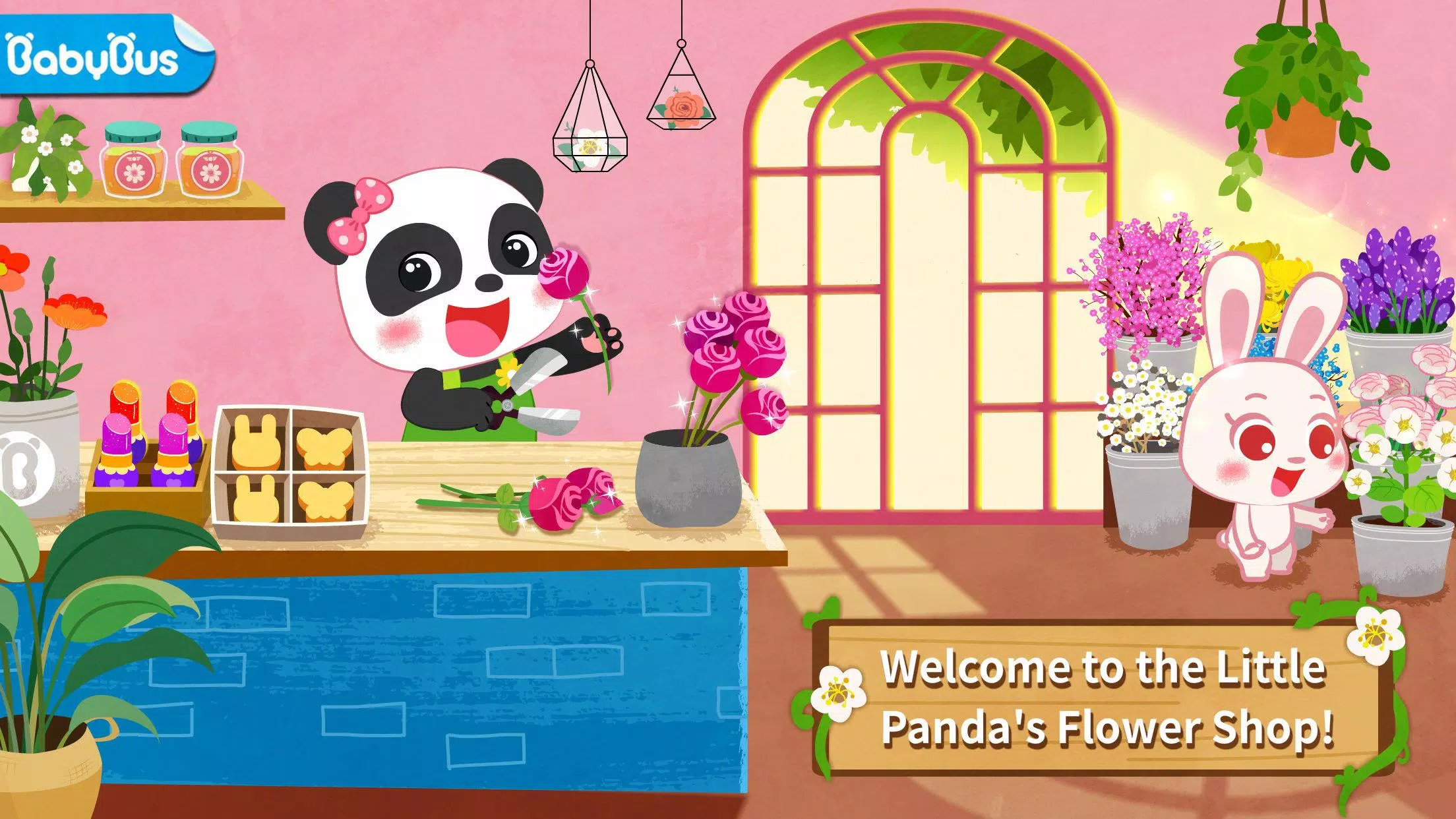 Little Panda's Flowers DIY Tangkapan skrin 0