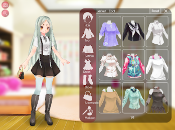 Anime Girl Creator & Dress Up Captura de tela 2