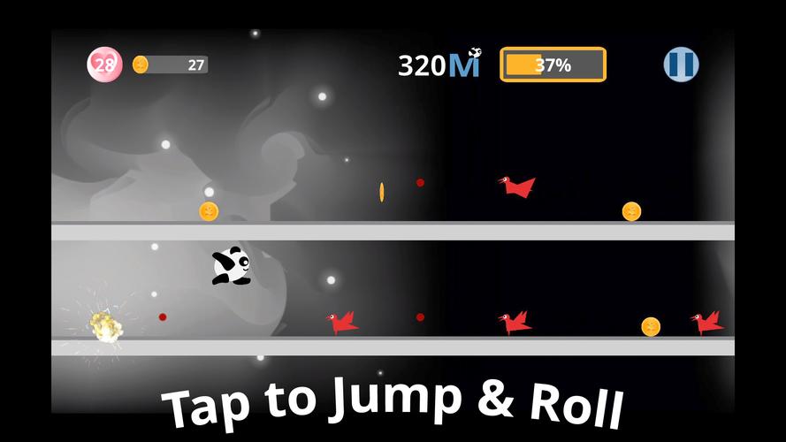 Panda Rolling Capture d'écran 0