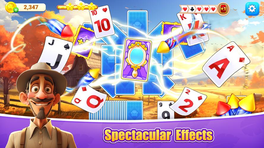TriPeaks Solitaire Farm應用截圖第0張