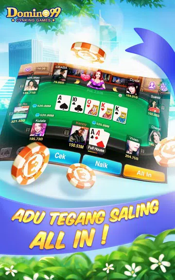 Domino QiuQiu Free - No. 1 di Indonesia應用截圖第1張