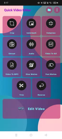 All in one video editor ဖန်သားပြင်ဓာတ်ပုံ 1