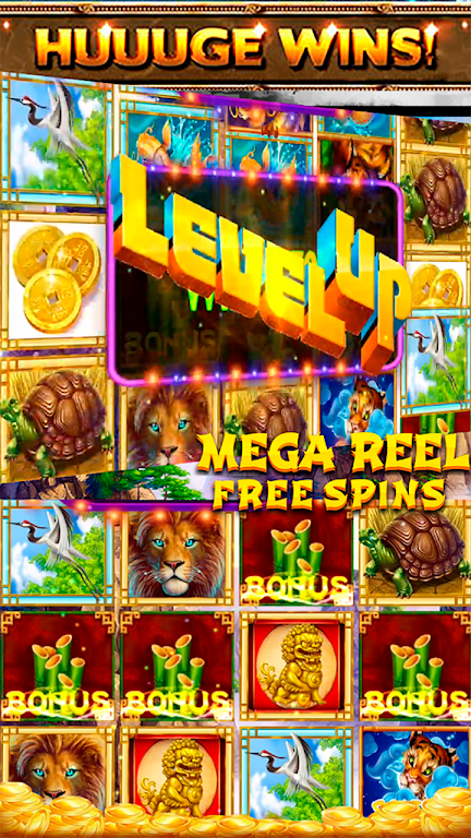 Dragon's Gold Flames Vegas Casino Slots Schermafbeelding 0