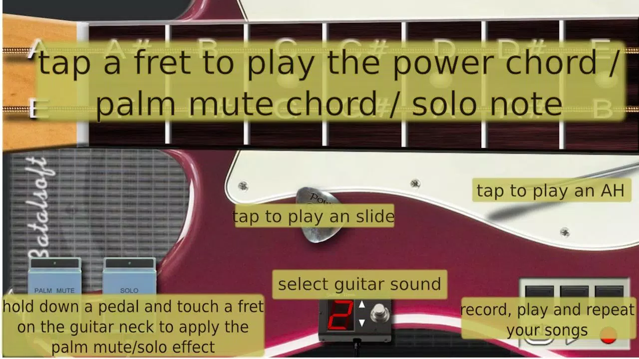 Power guitar HD スクリーンショット 3
