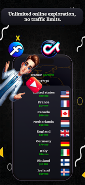 V2Fast VPN V2Ray: Fast Safe應用截圖第1張