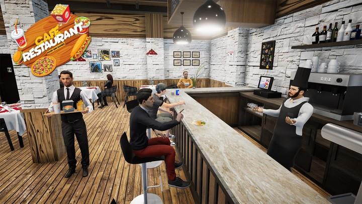 Cafe Restaurant Sim Food Games應用截圖第2張