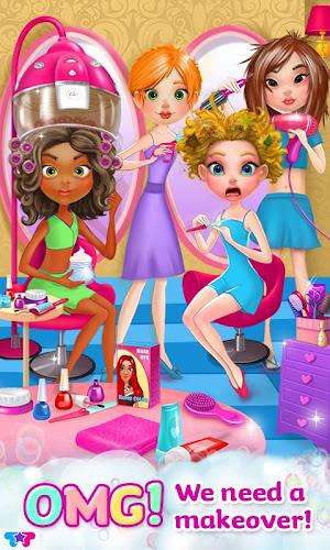 Crazy Hair Salon-Girl Makeover Zrzut ekranu 1