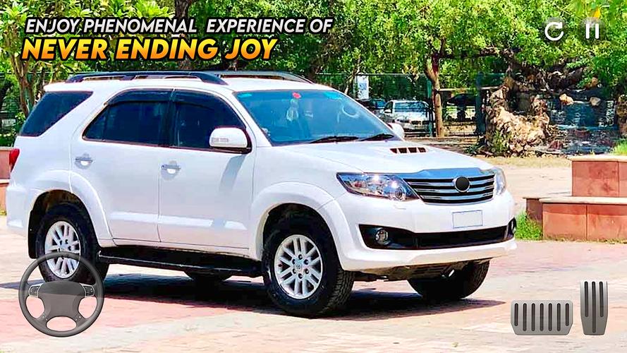 Fortuner Car Simulator Game 3D 스크린샷 0