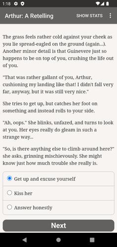 Arthur: A Retelling Captura de pantalla 1