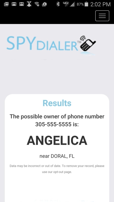 Spy Dialer Zrzut ekranu 1