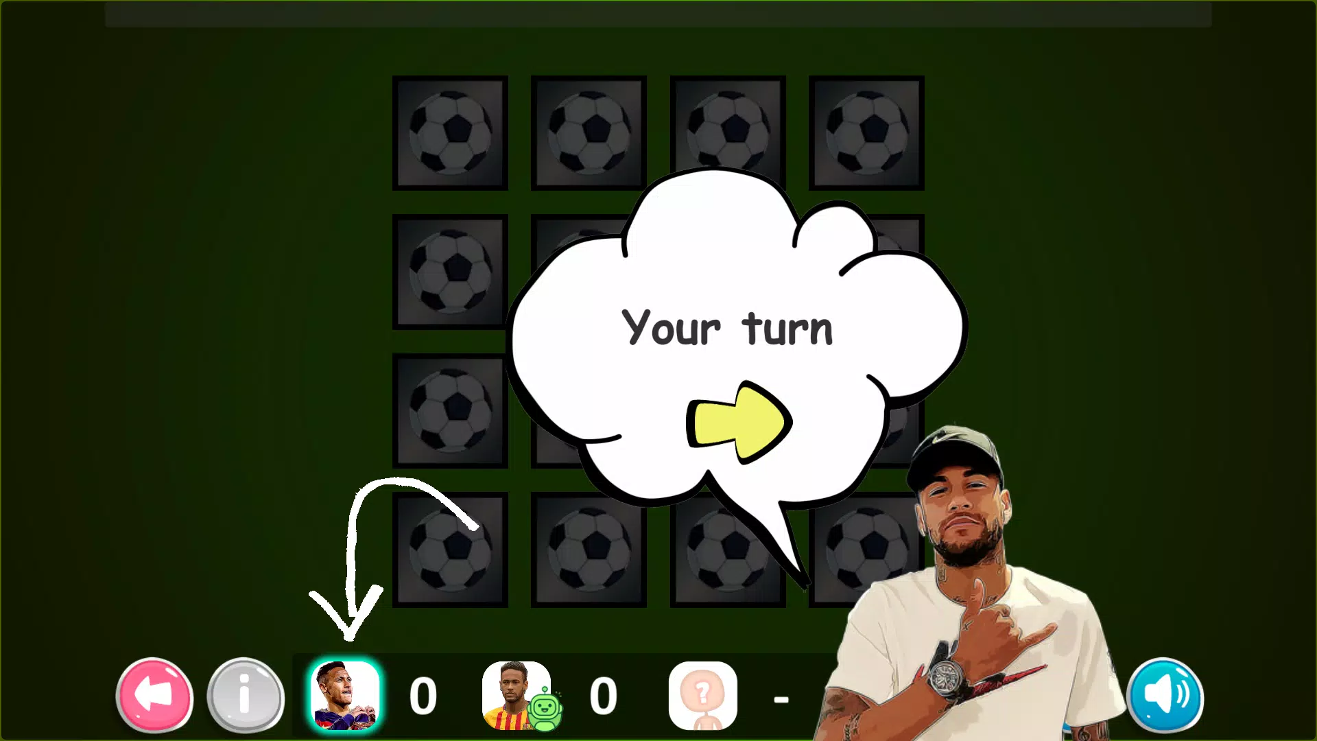 Neymar Memory ဖန်သားပြင်ဓာတ်ပုံ 1