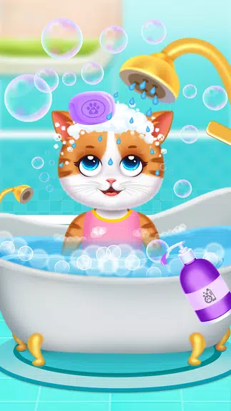 Schermata Cute Kitty Cat Pet Care 1