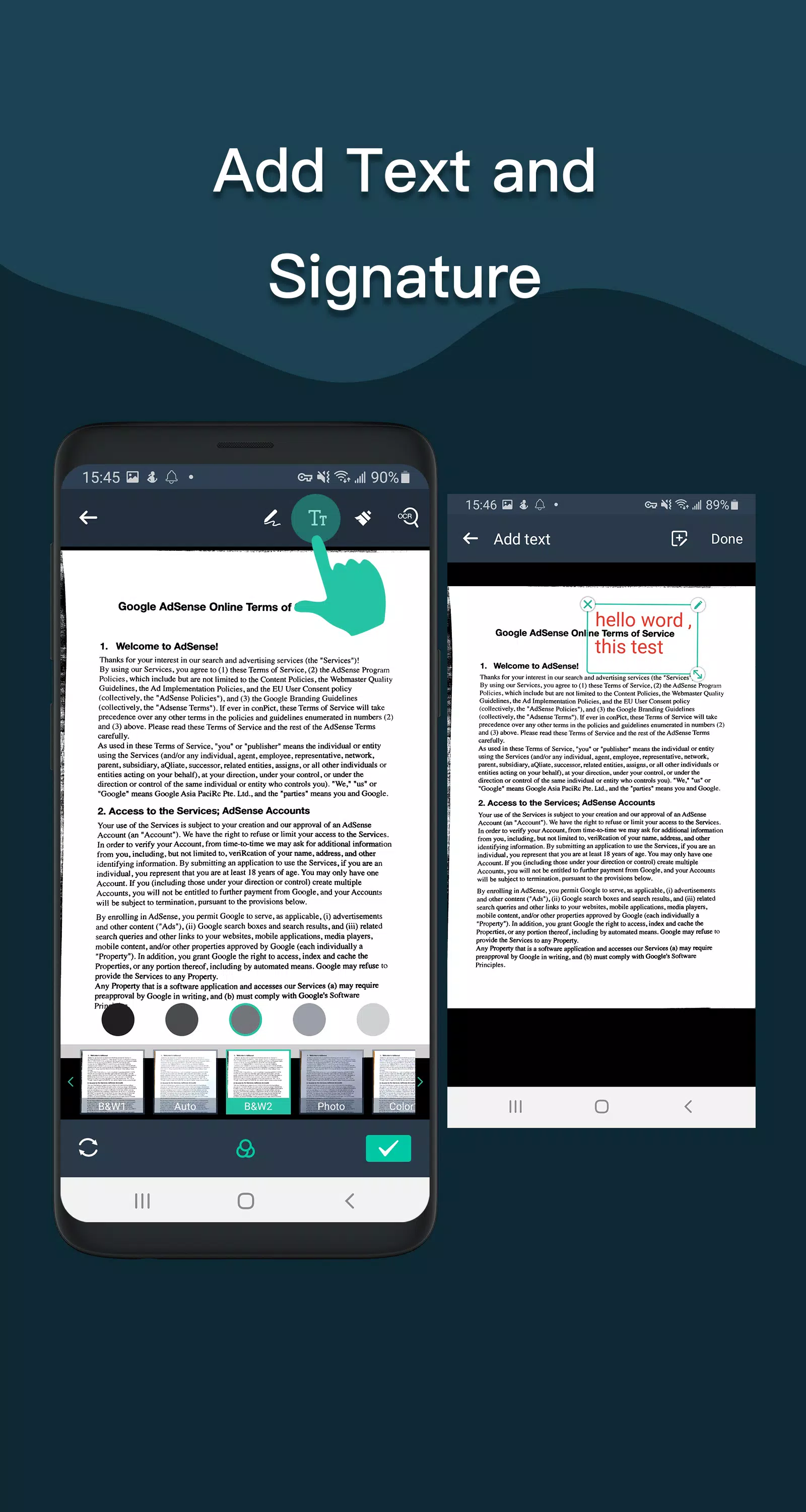 Simple Scan - PDF Scanner App 스크린샷 2