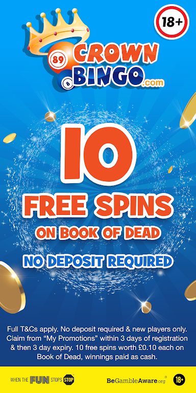 Crown Bingo: Bingo Jackpots & Online Slots Schermafbeelding 0