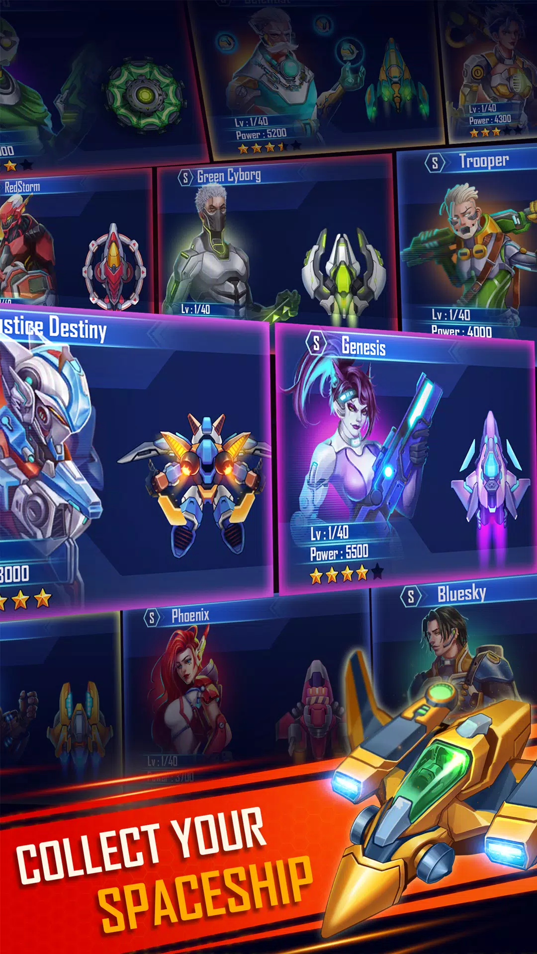 WindWings: Galaxy attack Pro應用截圖第2張