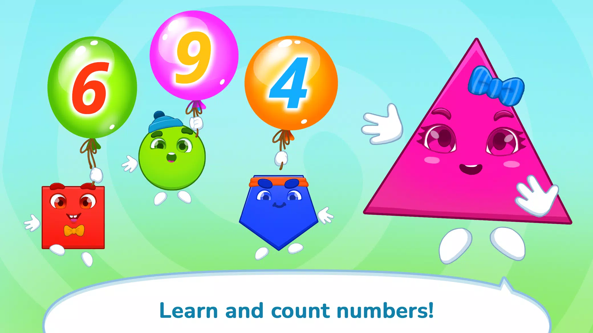 Numbers & Shapes Learning Game Zrzut ekranu 2