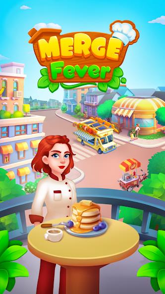 Merge Fever: Merge & Design! Mod स्क्रीनशॉट 0