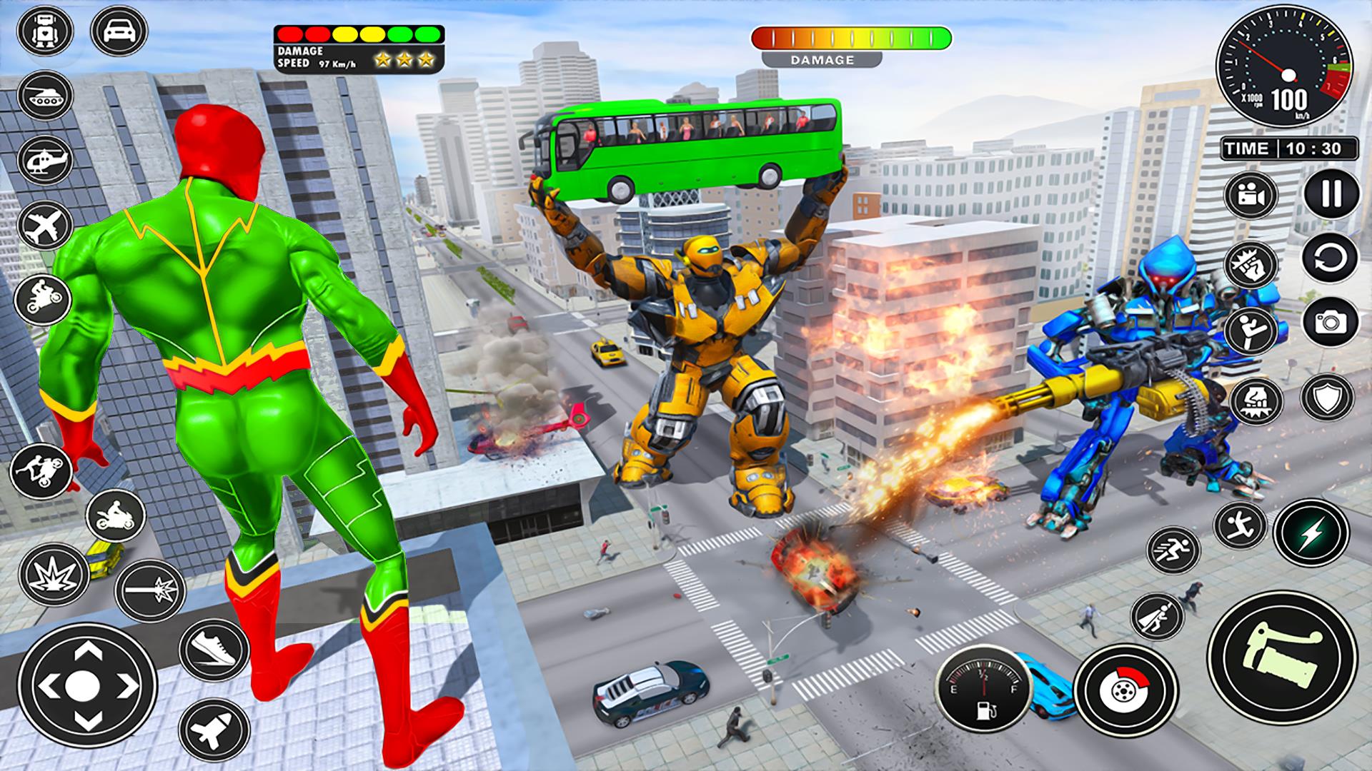 Rope Superhero Games Rope Hero應用截圖第2張