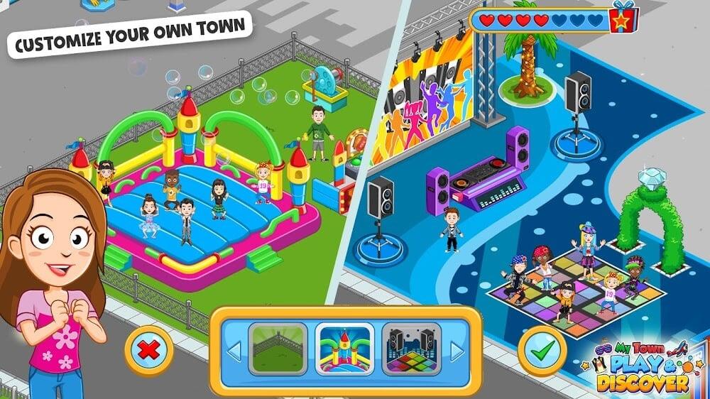 My Town : 遊戲 & 發現應用截圖第1張