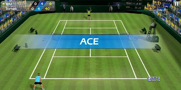 3D Tennis Captura de tela 1