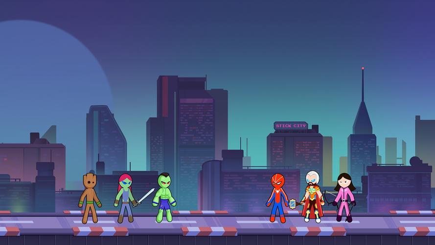 Epic Hero Wars - stick fight应用截图第1张
