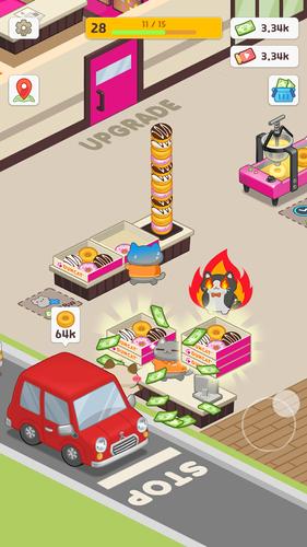 Cat diner: Franchise tycoon Captura de pantalla 2