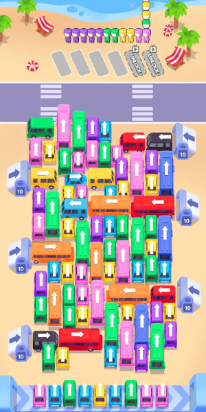Bus Frenzy : Station Shuffle スクリーンショット 1
